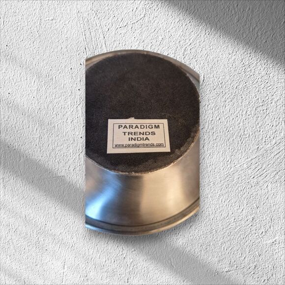 PARADIGM TRENDS Stainless Steel Small Round Tray Made In INDIA - Picture 5 of 5